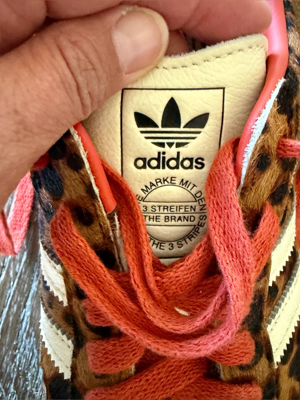 Adidas Samba OG Red Leopard - Picture 5 of 8